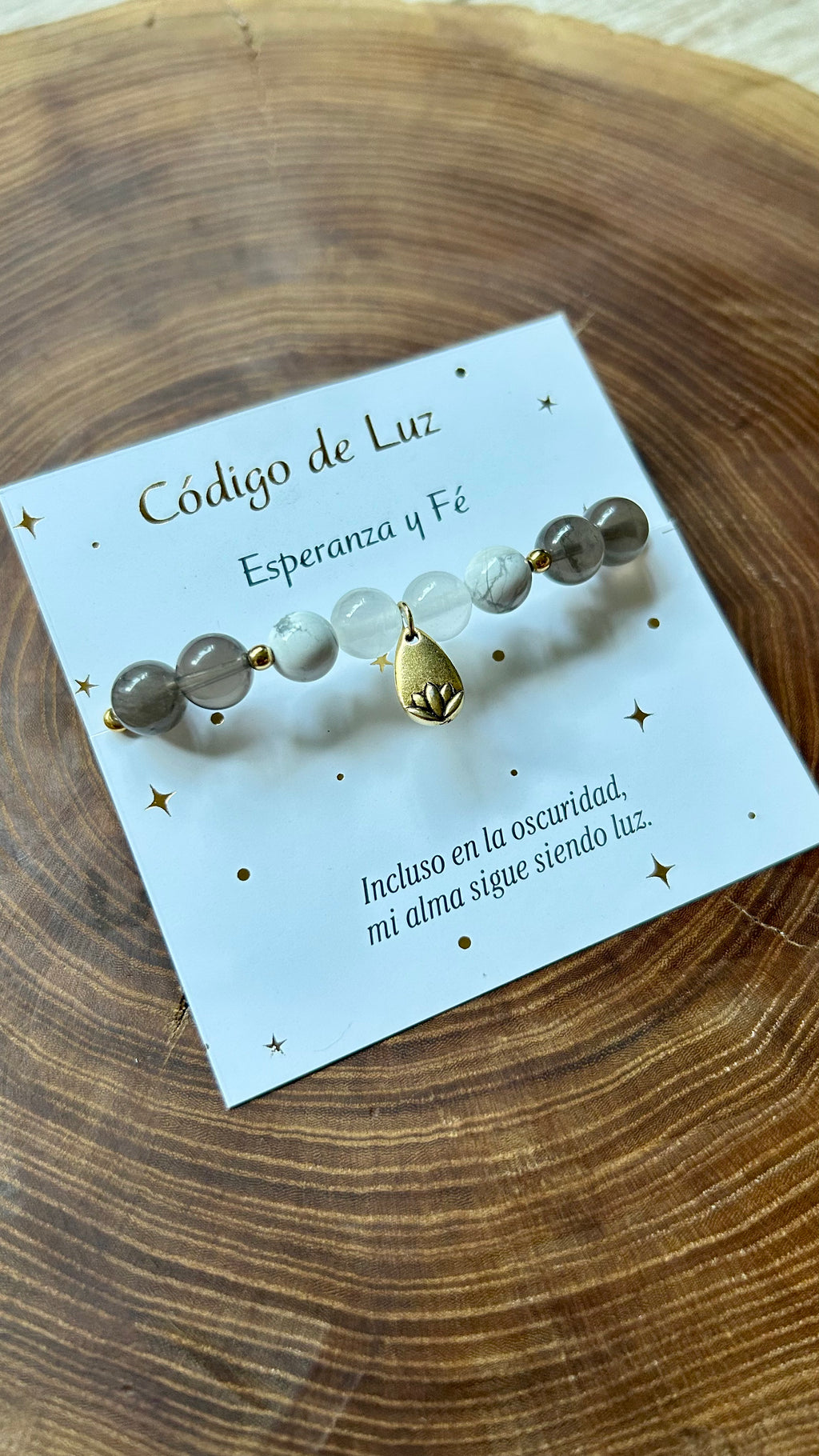 Pulsera Código de Luz 11 - Esperanza y Fe