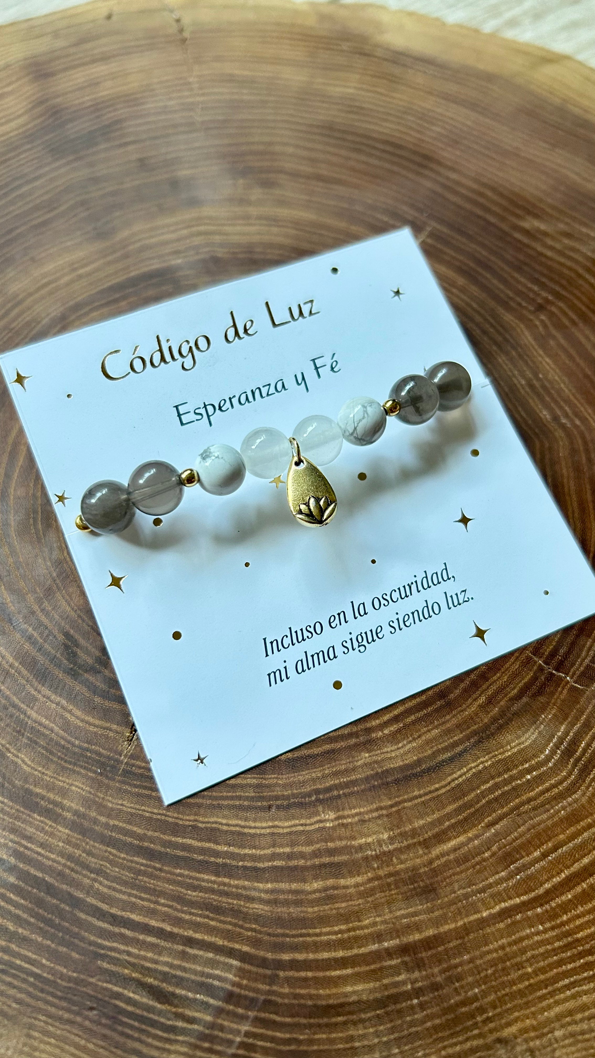Pulsera Código de Luz 11 - Esperanza y Fe
