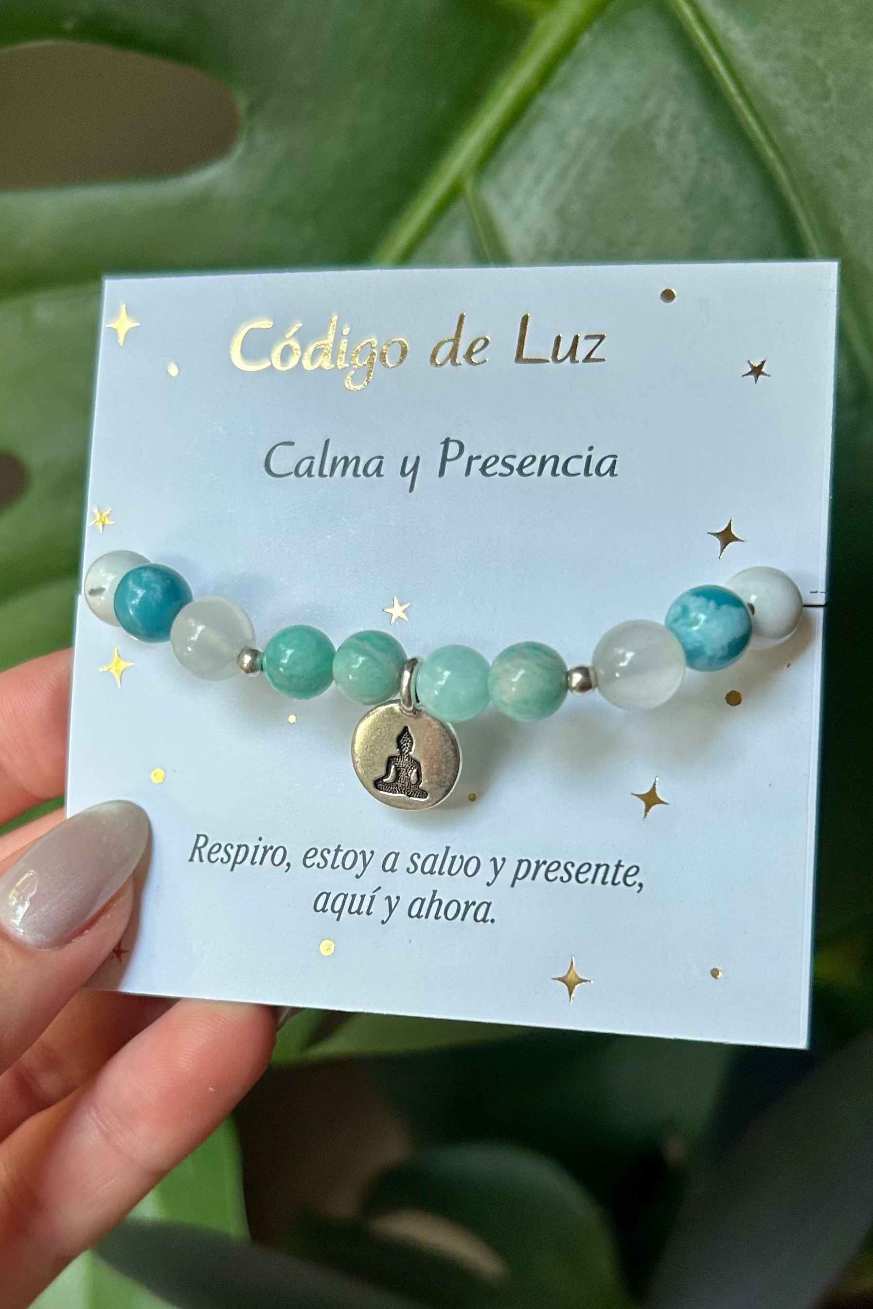 Pulsera Código de Luz 12 - Calma y Presencia