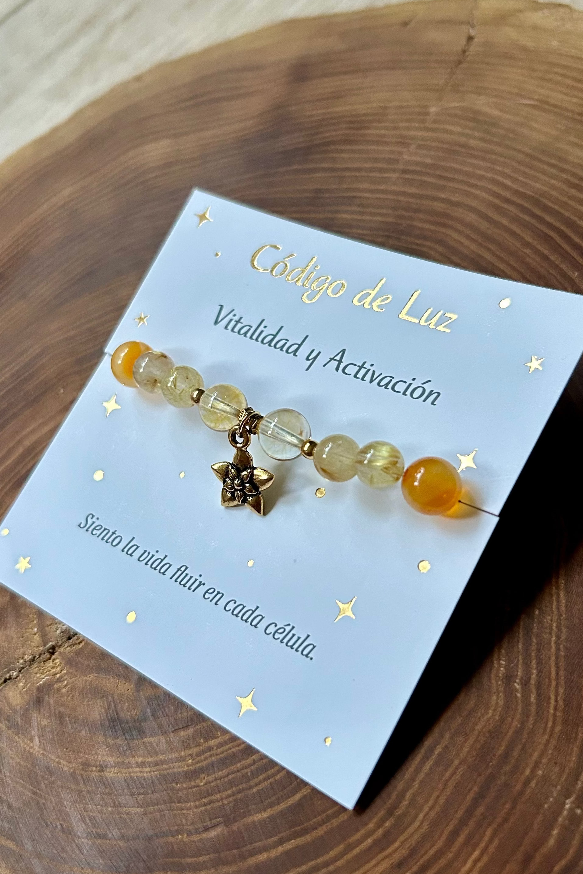 Pulsera Código de Luz 14 - Vitalidad y Activación