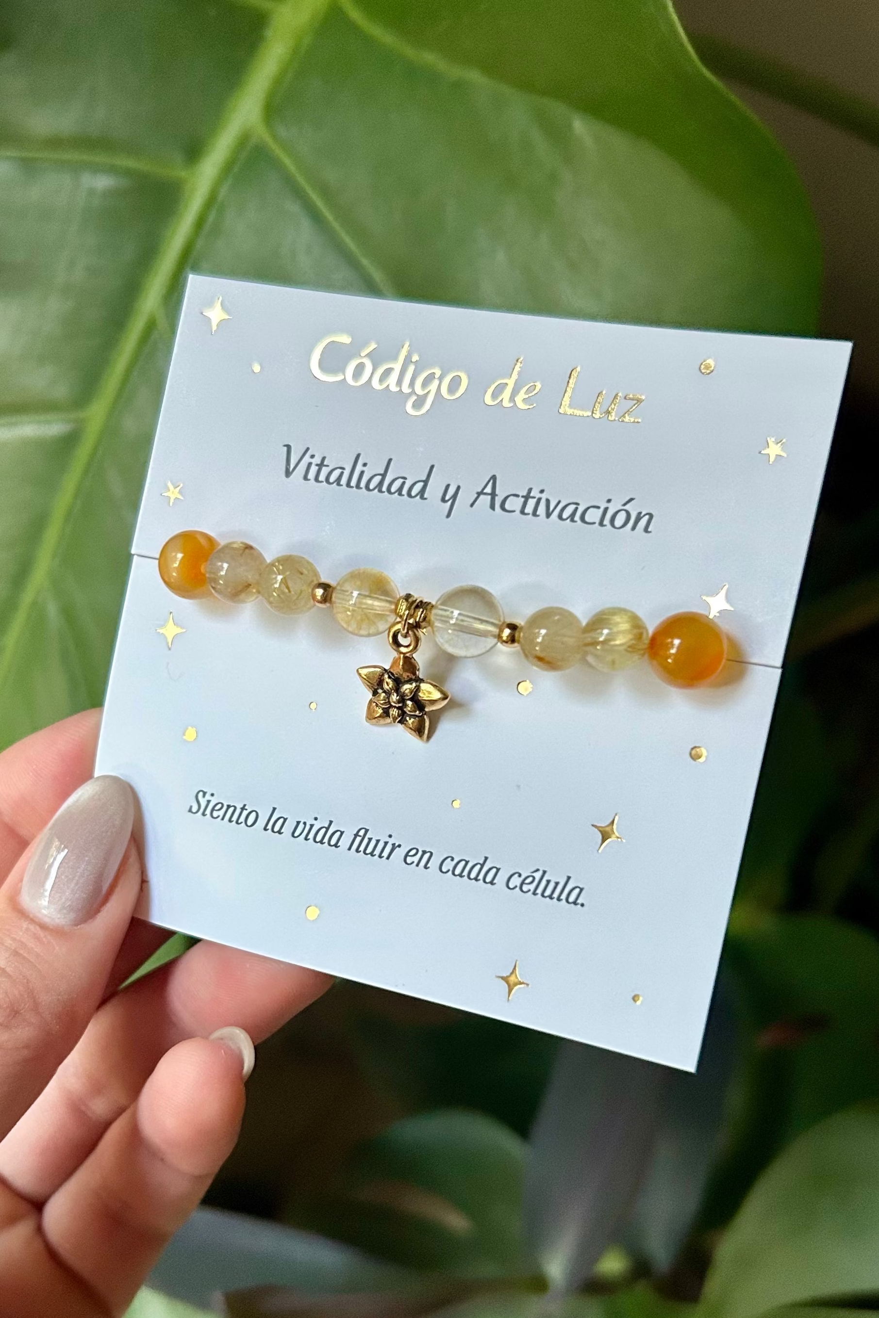 Pulsera Código de Luz 14 - Vitalidad y Activación