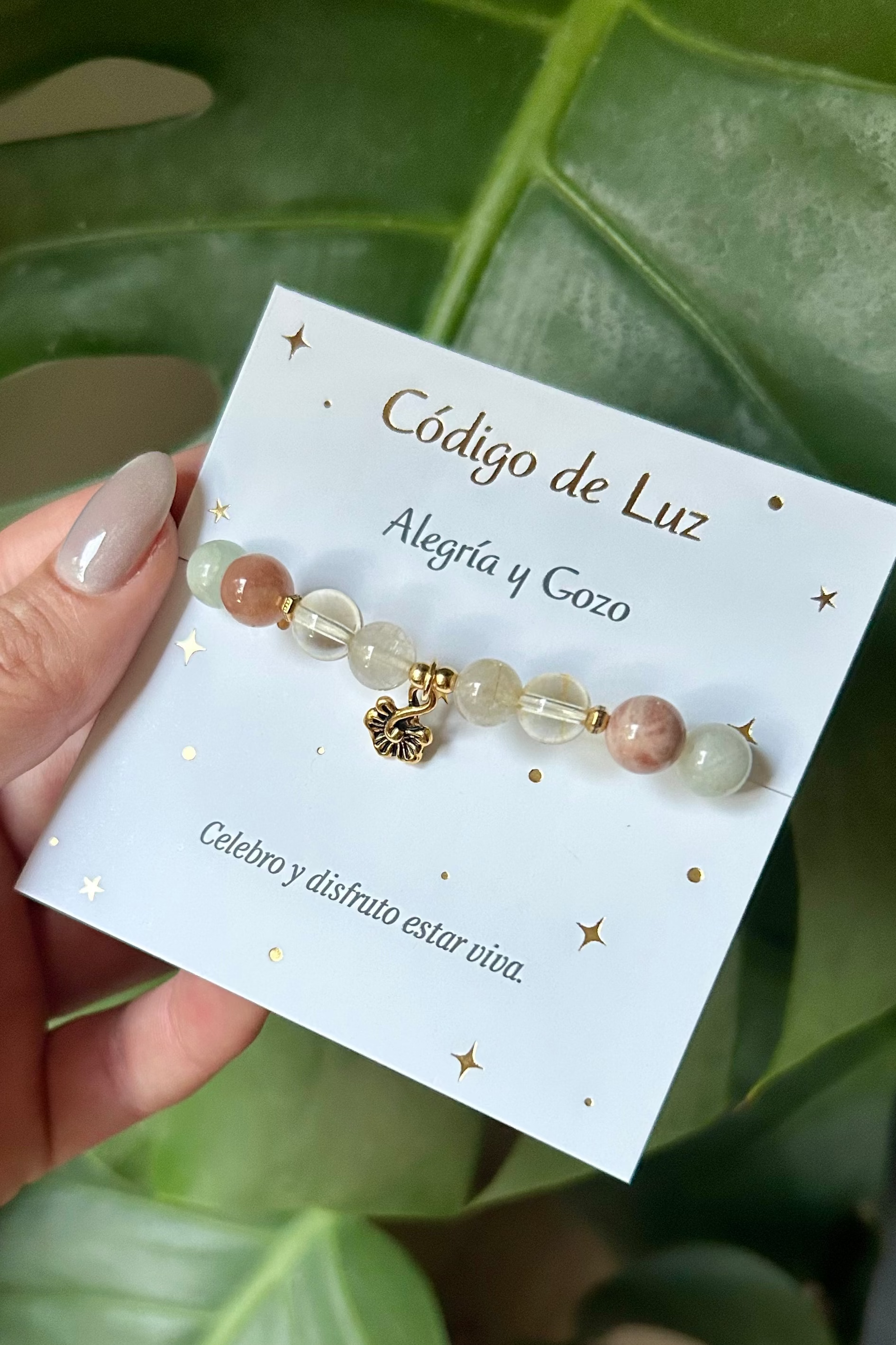 Pulsera Código de Luz 15 - Alegría y Gozo