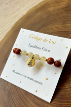 Pulsera Código de Luz 16 - Equilibrio Físico