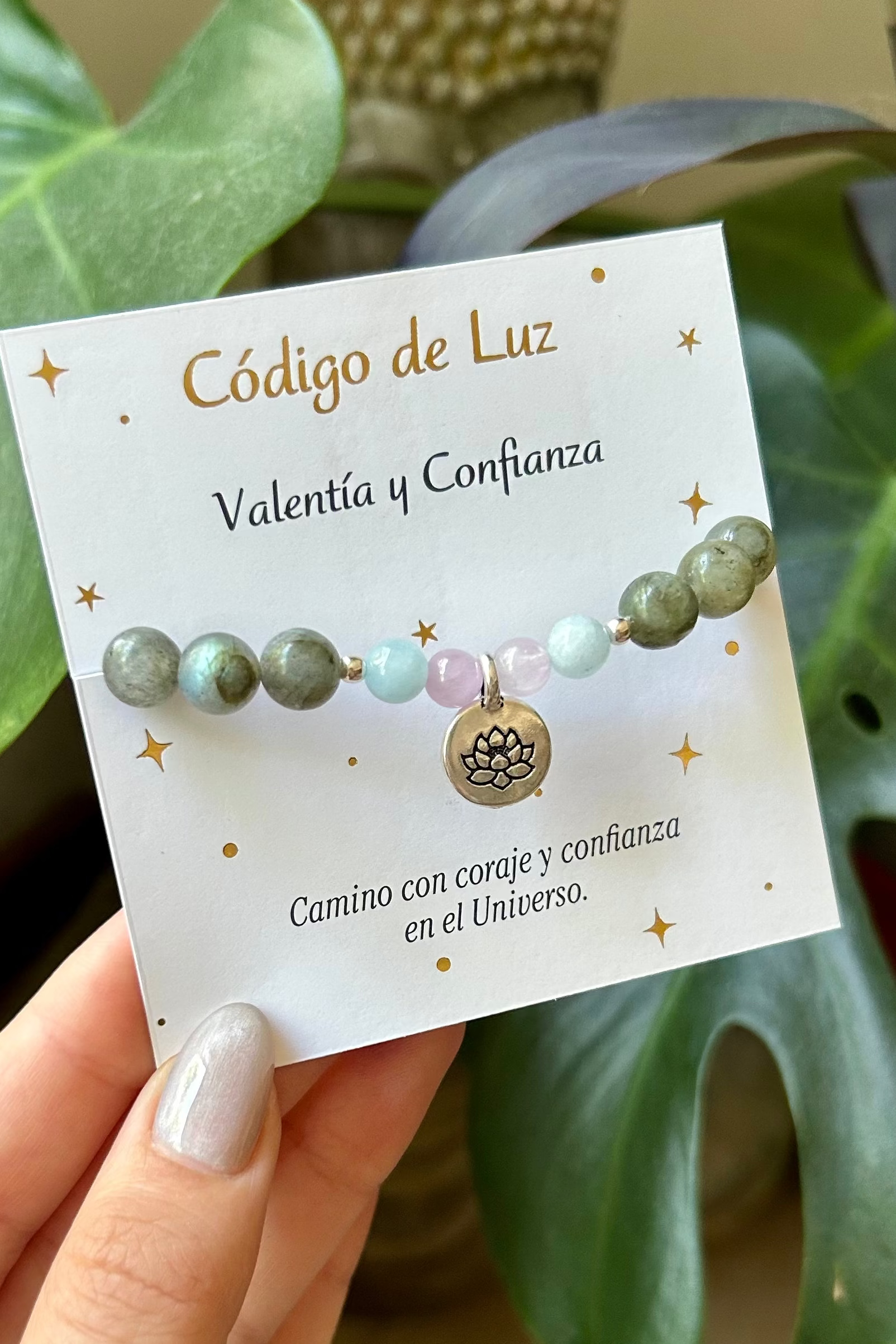Pulsera Código de Luz 17 - Valentía y Confianza