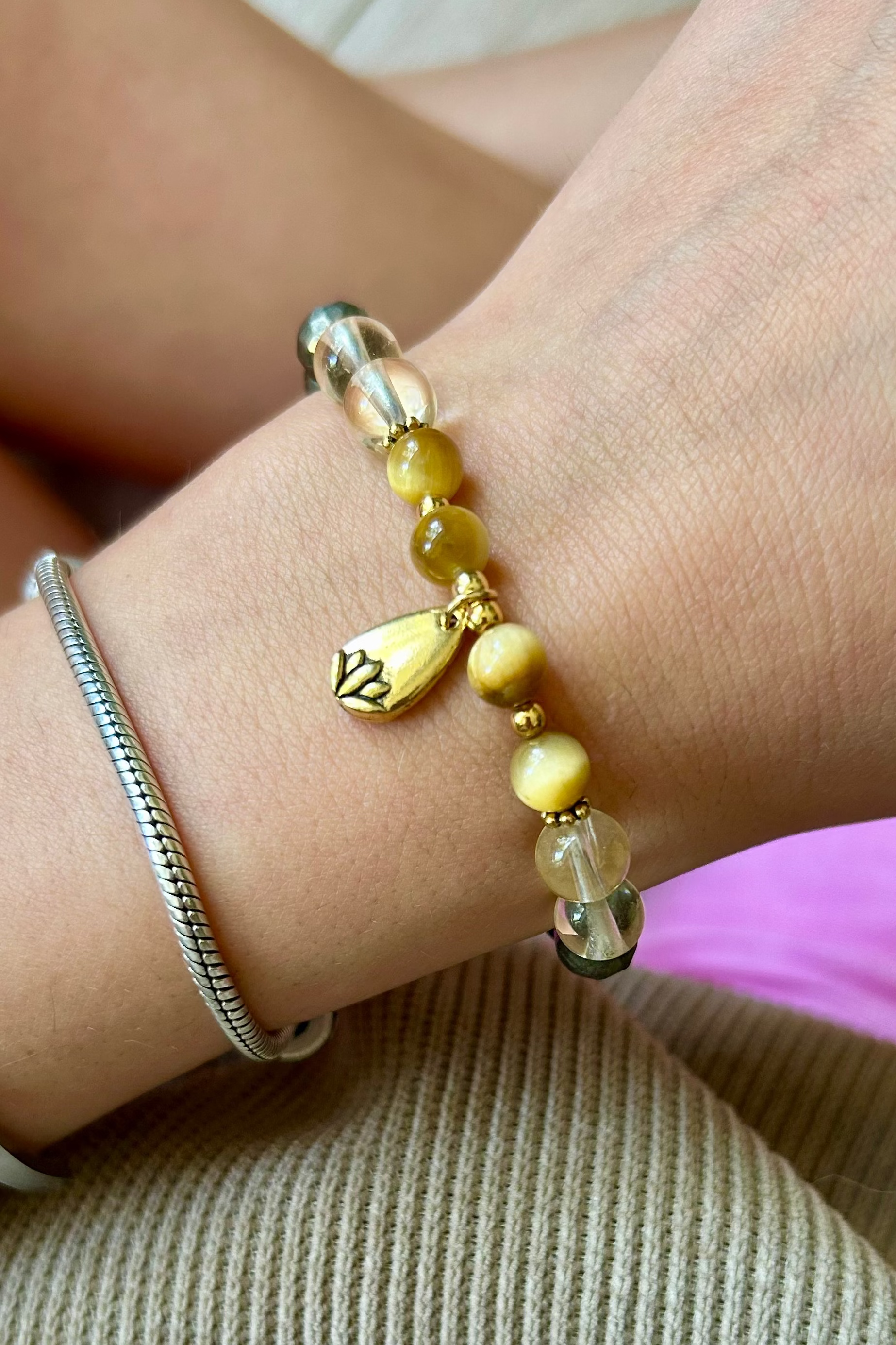 Pulsera Código de Luz 25 - Prosperidad (Riqueza y Dinero)