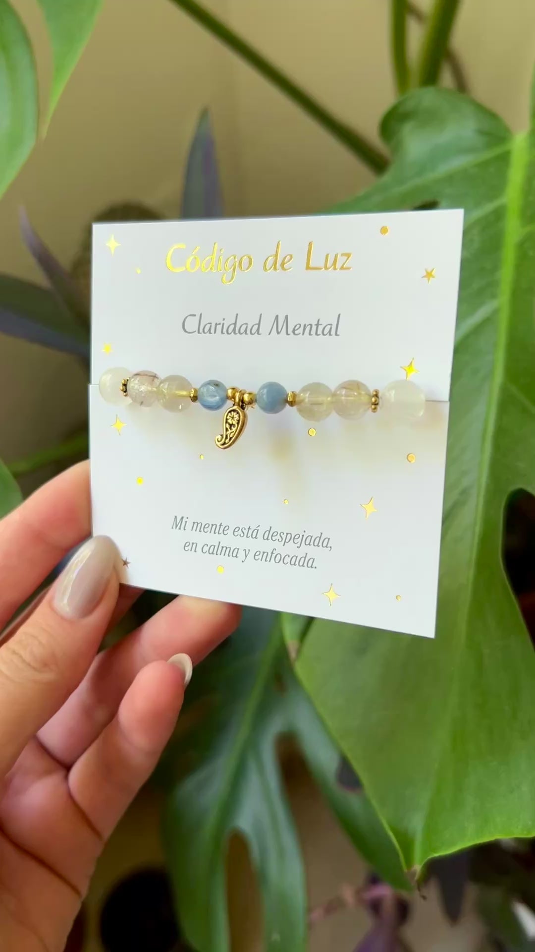 Pulsera Código de Luz 21 - Claridad Mental