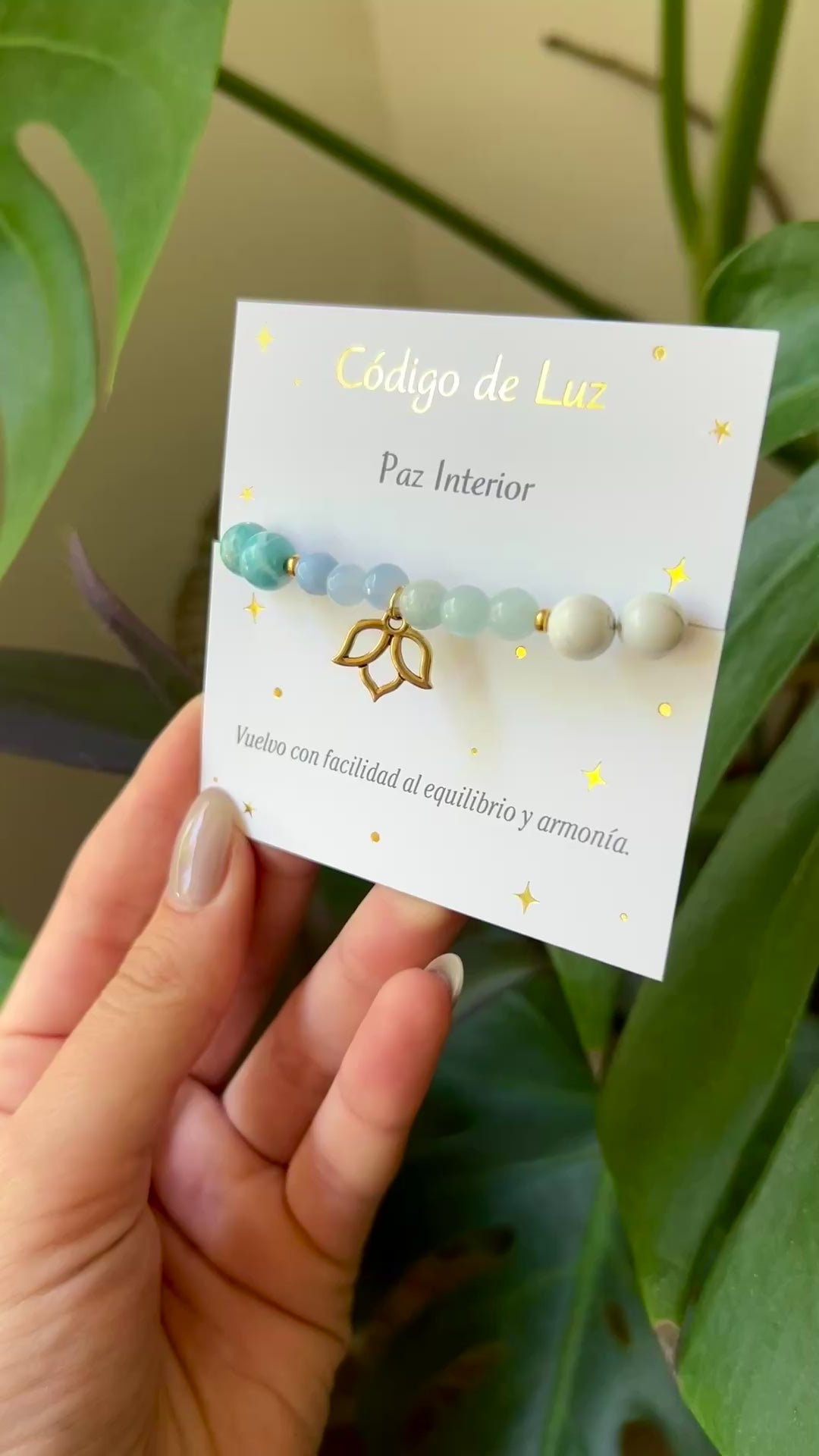 Pulsera Código de Luz 26 - Paz Interior
