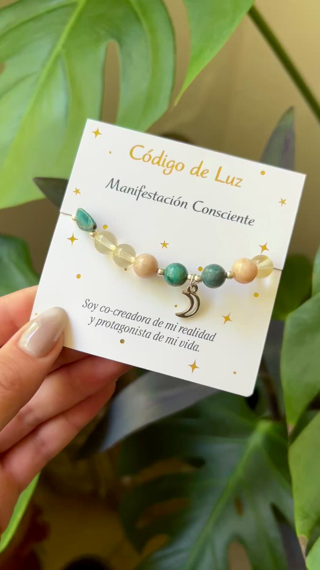 Pulsera Código de Luz 22 - Manifestación Consciente