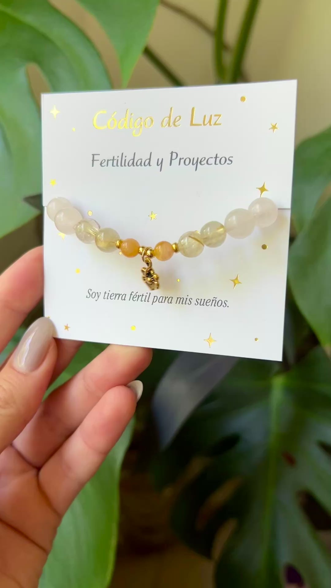 Pulsera Código de Luz 23 - Fertilidad y Proyectos