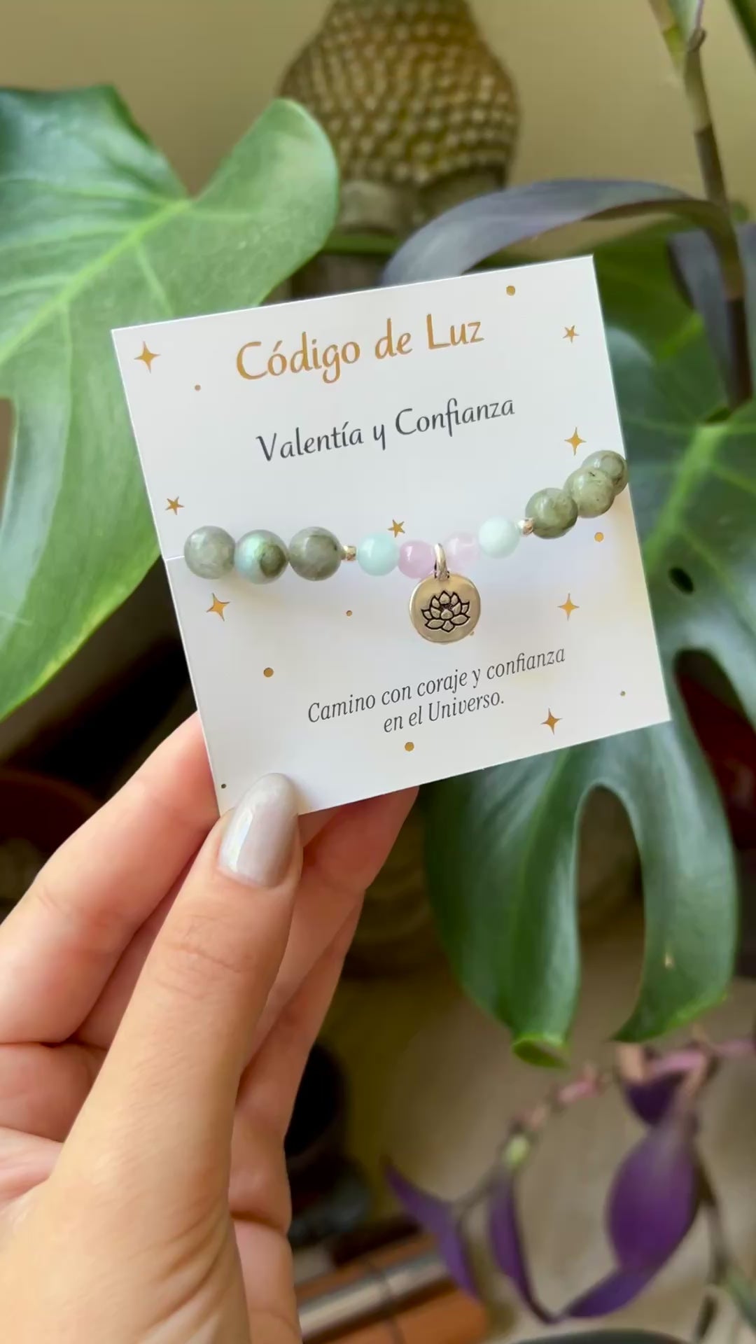 Pulsera Código de Luz 17 - Valentía y Confianza