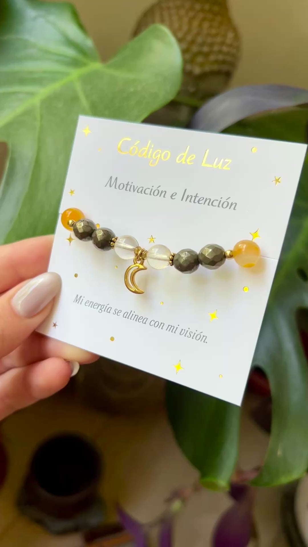 Pulsera Código de Luz 18 - Motivación e Intención