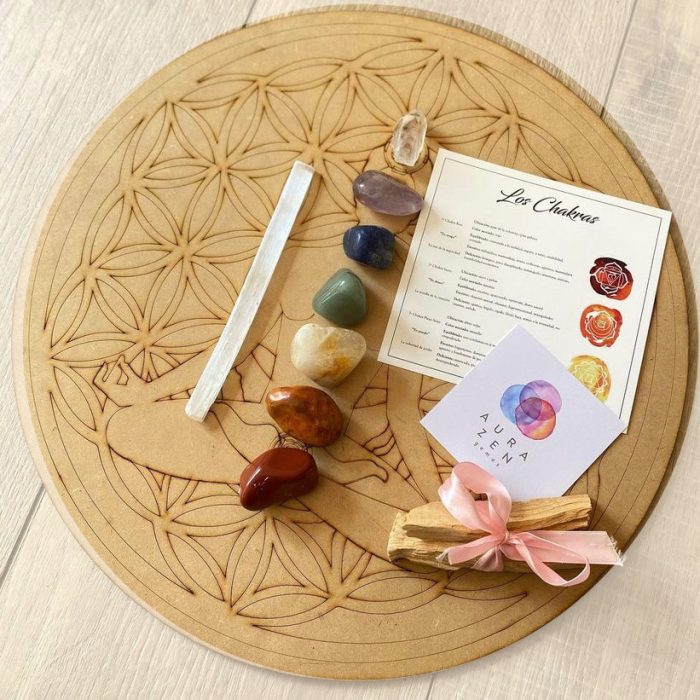 Set para evaluación y equilibrio de Chakras