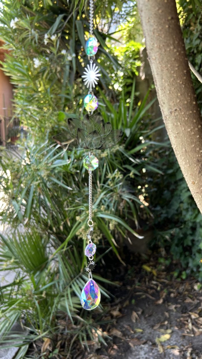 Flor loto plateado✨