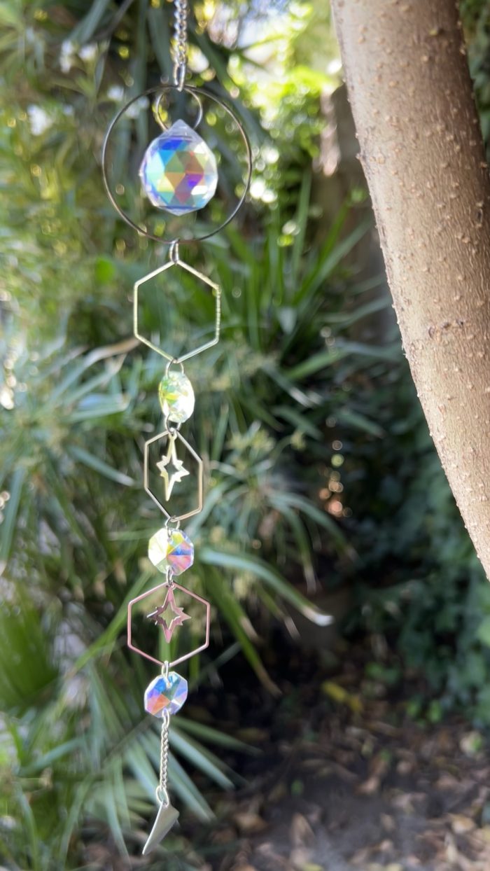 Hexágonos plateado✨