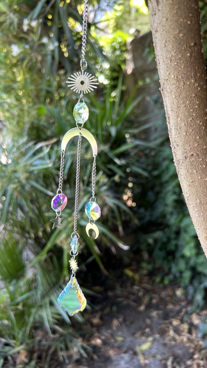 Lunita y caídas plateado✨ - Imagen 2